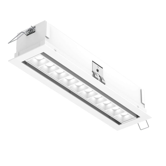 10-Light Microspot Adjustable Recessed Down Light
