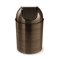 Mezzo Swing-Top Trash Can 2.5-Gallon (9L) Capacity