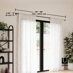 Twilight Expandable Blackout Curtain Rod