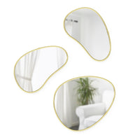 Hubba Pebble Mirrors (Set of 3)