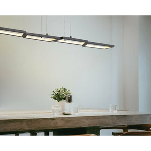 Geometric Linear Led Pendant Light