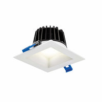 Square Indoor/Outdoor Regressed Gimbal Down Light