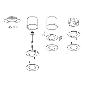 Recessed Retrofit Led Light