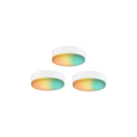 Smart Rgb-Cct Led Under Cabinet 3 Pack Puck Light Set