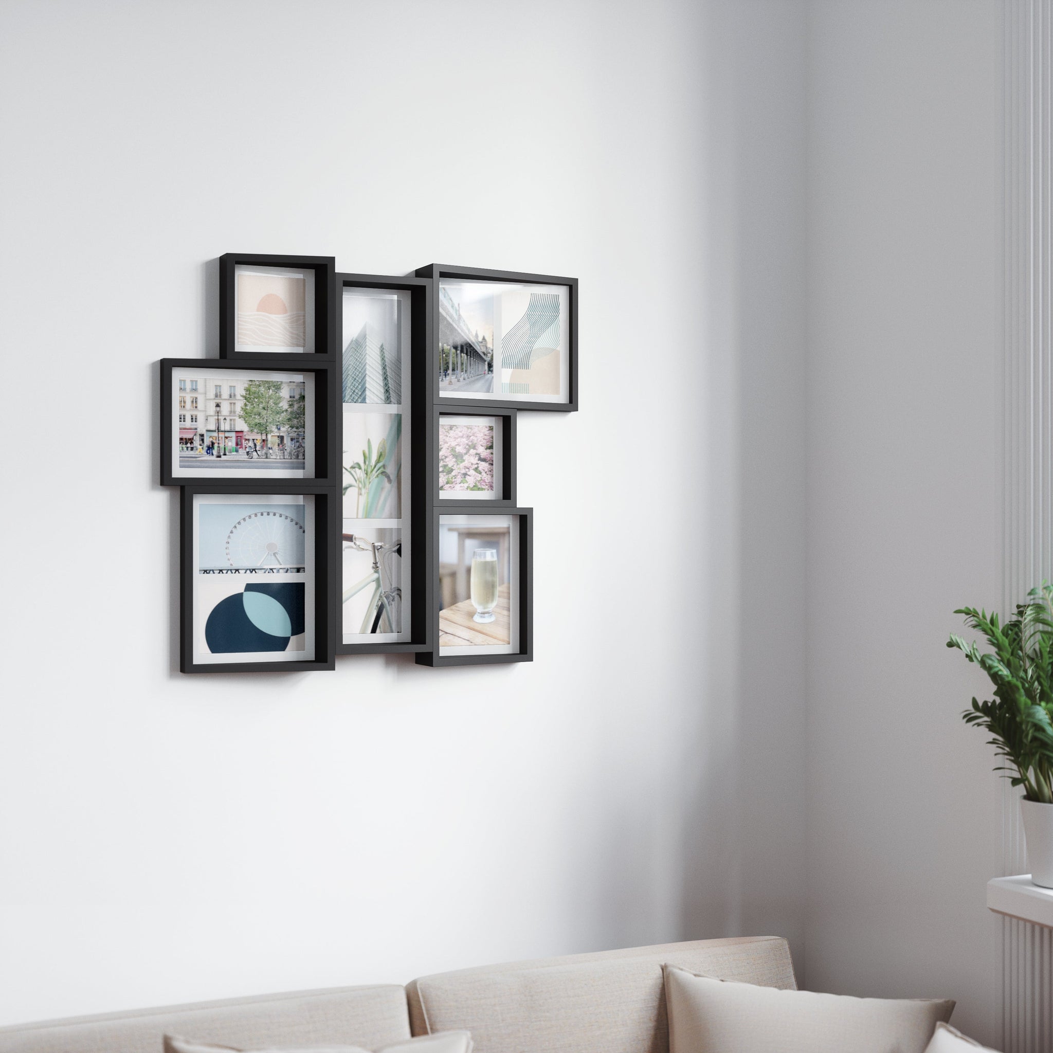 Edge Multi-Photo Wall Display