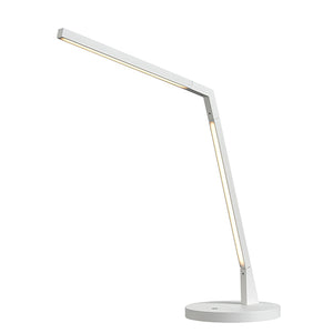 Miter Table Lamp White