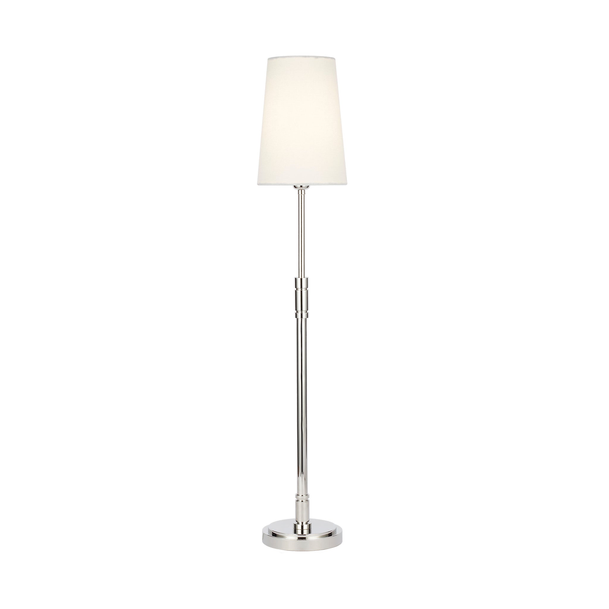 Beckham Classic Table Lamp Polished Nickel