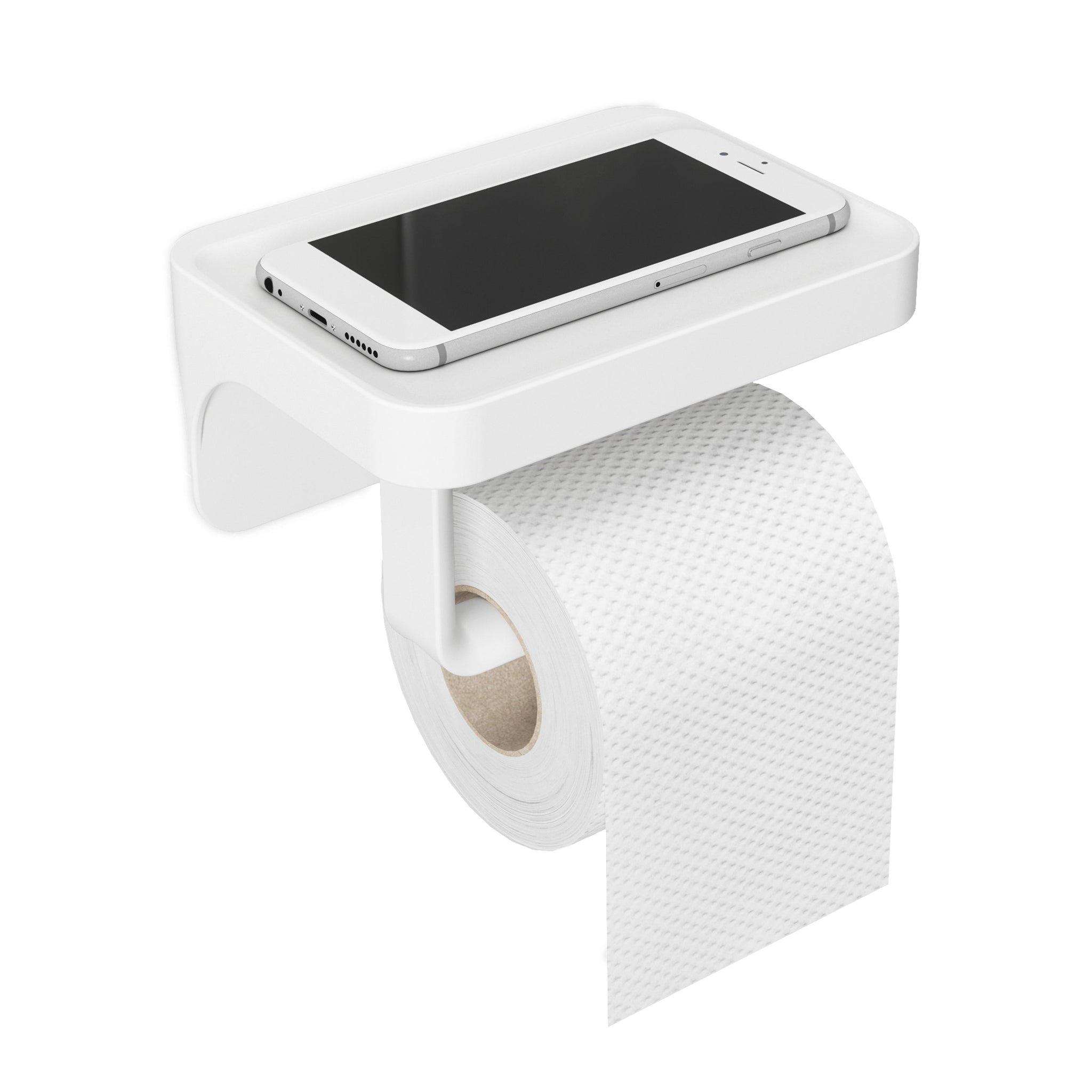 Flex Sure-Lock Toilet Paper Holder & Shelf