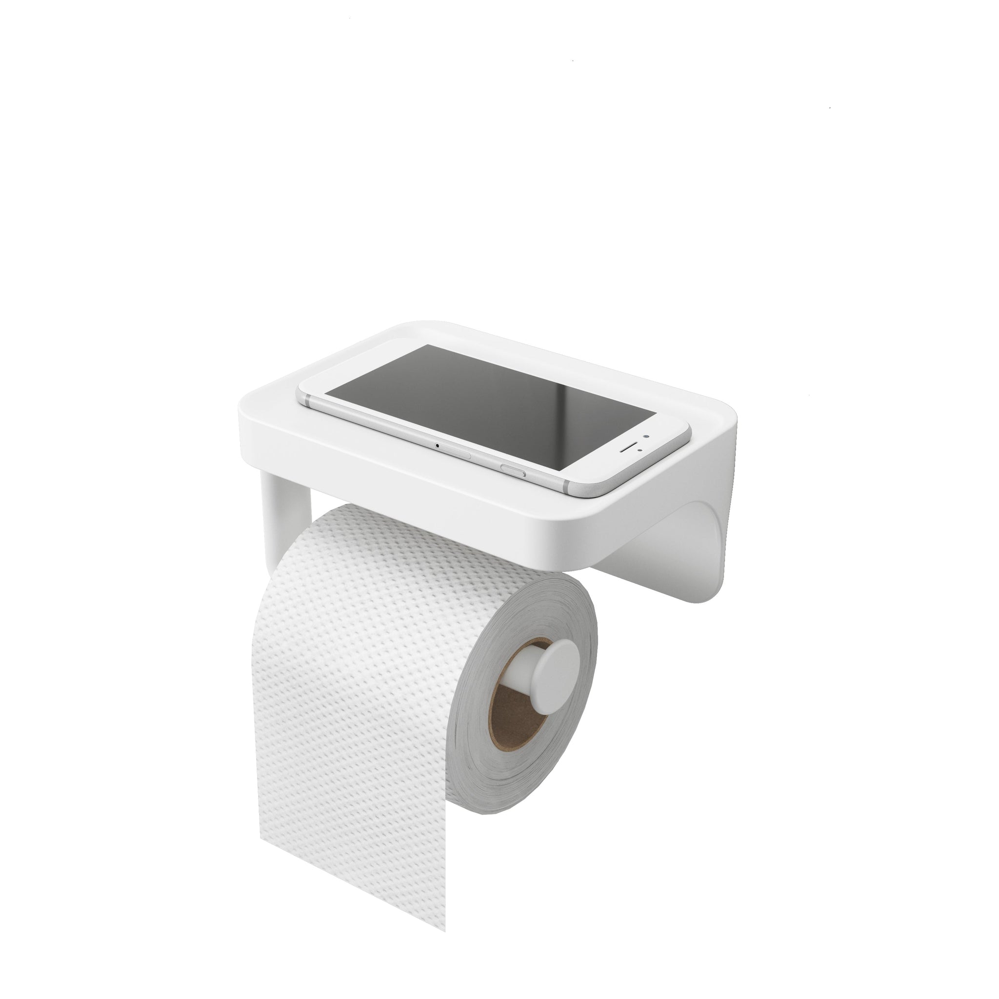 Flex Sure-Lock Toilet Paper Holder & Shelf