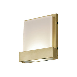 Guide Sconce Brushed Brass