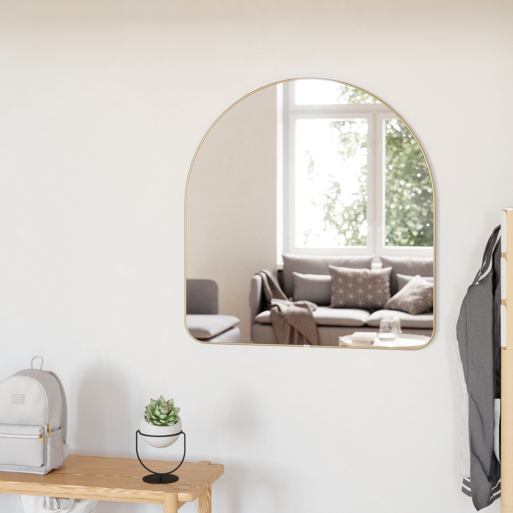 Hubba Arched 34x36" Mirror