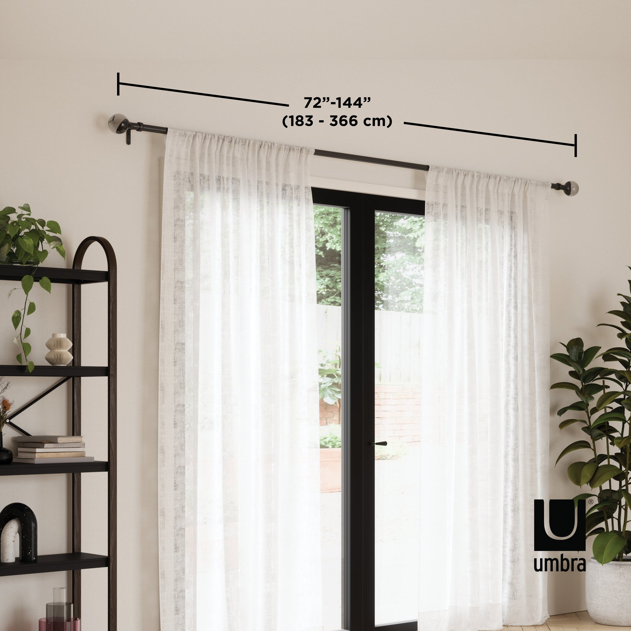 Orba Expandable Curtain Rod